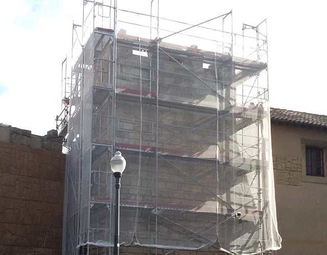 Echafaudage BTP Qualibat 413