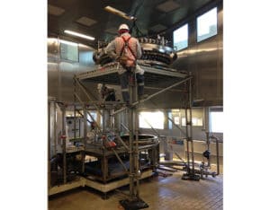 Montage et location échafaudage - Industrie