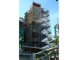 Tour d'échafaudage - Très Grande Hauteur