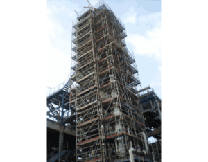 Tour d'échafaudage Industrie sidérurgique