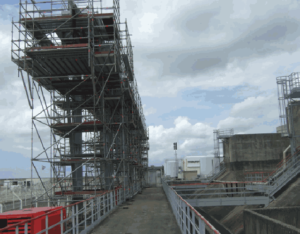 Echafaudage Industrie Pétrochimique