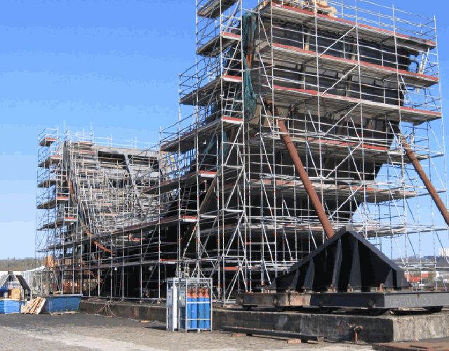 Echafaudage Industrie Navale