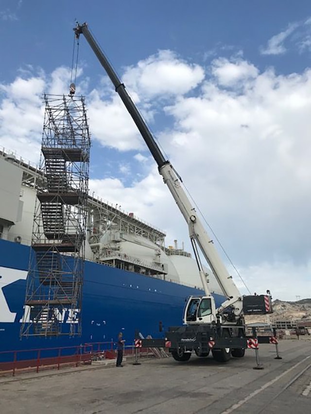 APM Echafauudage Levage Grand Port Maritime Marseille